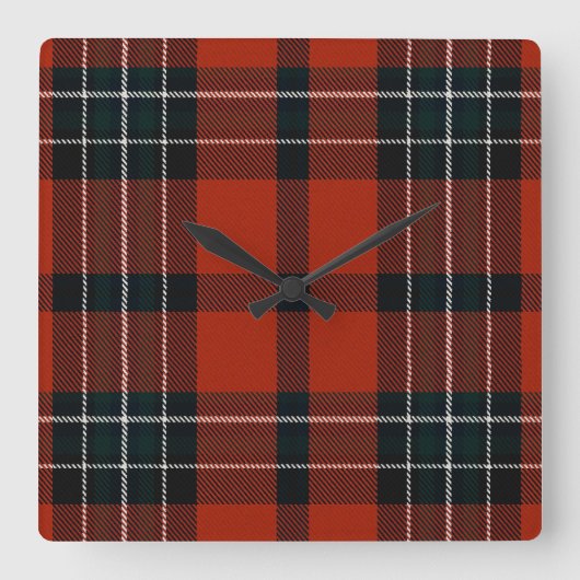 ロッヒアイルシュプレイド スクエア壁時計 (正面)