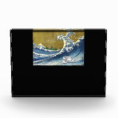 ロップラビットイスサーフィン|かわいいバニーうさぎの恋人 フォトブロック (正面)