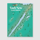 ロッホネス スコットランドハイランド旅行地図 (正面)
