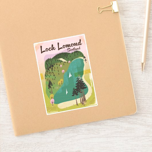 ロッホラモンスコットランド シール (ノートブック)