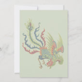 ロッ中国のスターアートデザインパーティー 招待状 (裏面)