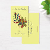 ロッ中国のスターパーソナライズされたギフトカードラベル (デスク)