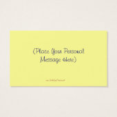 ロッ中国のスターパーソナライズされたギフトカードラベル (裏面)