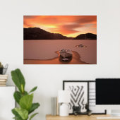 ロッ凍っていチ | Ruthven，英国 ポスター (ホームオフィス)