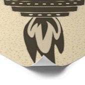 ロッ図解入りの、写真付きのケット船 ポスター (角)