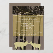 ロッ素朴ジテメド結婚ズ 招待状 (正面/裏面)