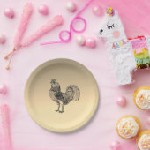 ロッ素朴スター ペーパープレート (パーティー)