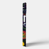 ロッ葉キー山地の地衣で覆われた岩の上の Case-Mate iPhoneケース (裏面 / 右)