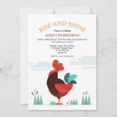 ロッ誇りを持ったスター招待状 招待状 (正面)