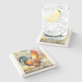 ロッ誇りを持ったスター ストーンコースター