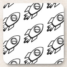 ロッ飛んでいるケットのスケッチパターン