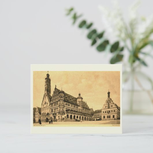 ロテンブルグドイツヴィンテージスタイル ポストカード (スタンド正面)