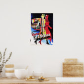 ロディアアルベンリンアセンテウィメンズファッション衣服イタリア ポスター (キッチン)