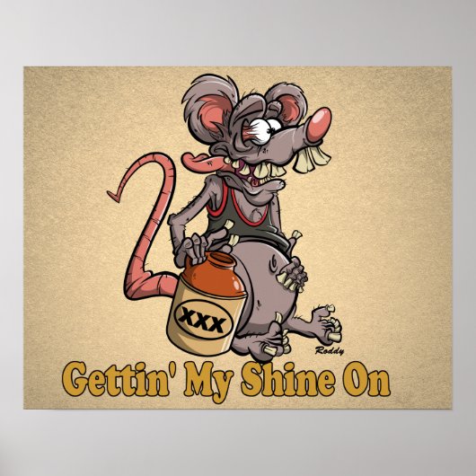 ロディーラットフィンクスタイルムーンシャイン#3漫画 ポスター (正面)