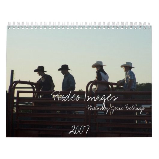 ロデオのイメージ2007年の写真による… カレンダー (カバー)