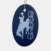 ロデオのオーナメントは、カスタマイズ セラミックオーナメント (左)