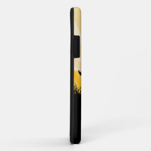 ロデオのカウボーイのiPhoneの場合 Case-Mate iPhoneケース (裏面/右)