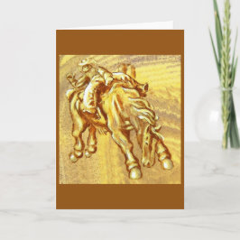 ロデオのカウボーイ カード