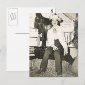 ロデオの女王#3の郵便はがき ポストカード (正面/裏面)