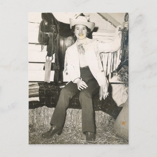 ロデオの女王#3の郵便はがき ポストカード (正面)