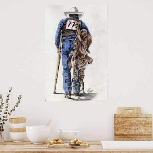 ロデオの後 ポスター (キッチン)