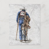 ロデオの後 ポストカード (正面)