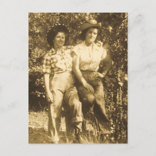 ロデオの招待状の郵便はがきの恋人 インビテーションポストカード (正面)