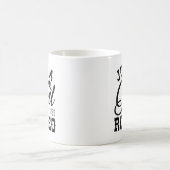 ロデオを愛する女の子 コーヒーマグカップ (中央)