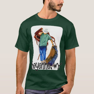ロデオインチェイエンヌワイオミング Tシャツ