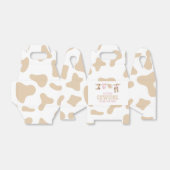 ロデオウェスタン女性のカーボーイベビーシャワー フェイバーボックス (折り畳みなし)