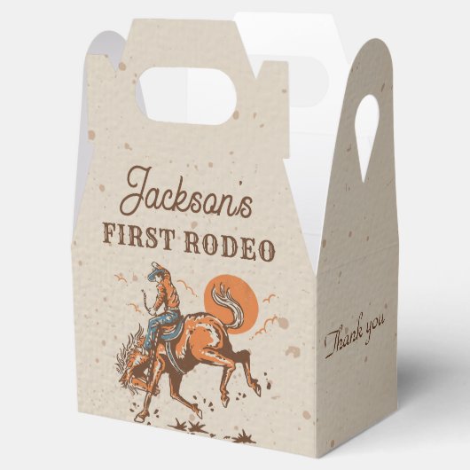 ロデオウエスタンカウボーイ誕生日ビーフボックス フェイバーボックス (オープン)