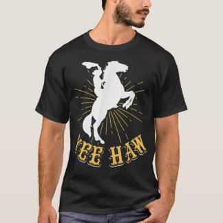 ロデオウエスタンカントリーサザン女性のカーボーイハットロデオニ Tシャツ