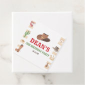 ロデオカウボーイウェスタンワイルドウェスト誕生日パーティー フェイバータグ (インサイチュ)