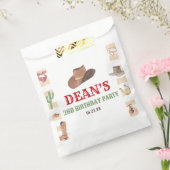 ロデオカウボーイウェスタンワイルドウェスト誕生日パーティー フェイバーバッグ (封をした状態)