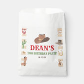 ロデオカウボーイウェスタンワイルドウェスト誕生日パーティー フェイバーバッグ (正面)