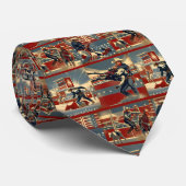 ロデオカウボーイズカーフローピング ネクタイ (ロール)