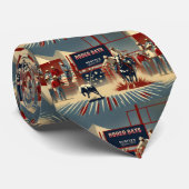 ロデオカウボーイズカーフローピンロデオ日 ネクタイ (ロール)