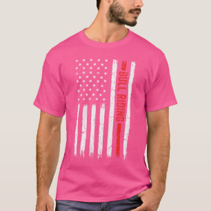 ロデオカウボーイバッキングブルライド Tシャツ