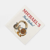 ロデオカウボーイバースデーパーティナプキンス スタンダードランチョンナプキン (角)