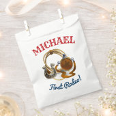 ロデオカウボーイバースデーパーティーの好意バッグ フェイバーバッグ (クリップ留めされた状態)