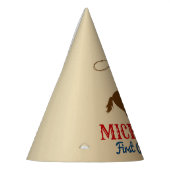 ロデオカウボーイバースデーパーティーハット パーティーハット (左)