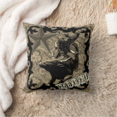 ロデオカウボーイブルライディング装飾用クッション クッション (ブランケット)