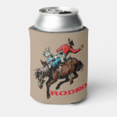 ロデオカウボーイブロンクライダー 缶クーラー (缶裏面)