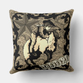 ロデオカウボーイマットンブスティン装飾用クッション クッション (裏面)