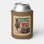 ロデオカウボーイヴィンテージ西部映画 缶クーラー (缶裏面)