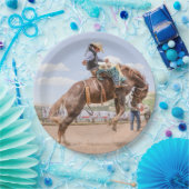 ロデオカウボーイ紙プレート ペーパープレート (パーティー)