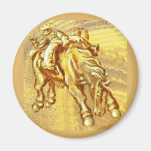 ロデオカウボーイ詳細マイドリーム絵画ズマグネット