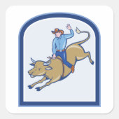 ロデオカウボーイ スクエアシール (正面)