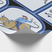 ロデオカウボーイ ラッピングペーパー