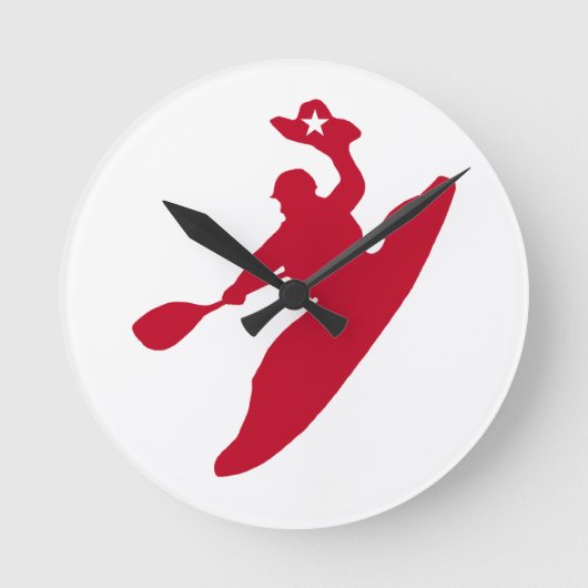 ロデオカヤク ラウンド壁時計 (正面)